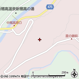 岐阜県高山市奥飛騨温泉郷中尾37周辺の地図