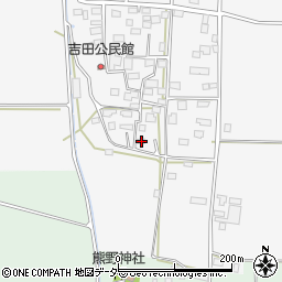 茨城県筑西市吉田615-2周辺の地図