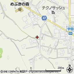 群馬県富岡市宇田40周辺の地図