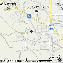 群馬県富岡市宇田36周辺の地図