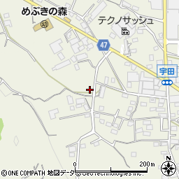 群馬県富岡市宇田40-2周辺の地図