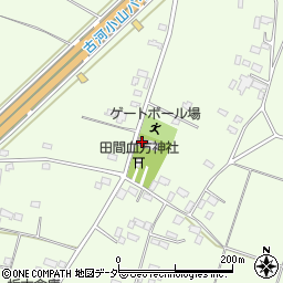 田間公民館周辺の地図
