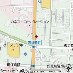タックス・カウカウ　太田店周辺の地図