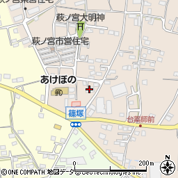 桐生製作所周辺の地図