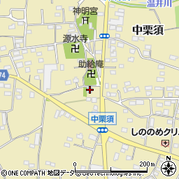 群馬県藤岡市中栗須465-1周辺の地図