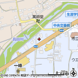 モスバーガー富岡バイパス店周辺の地図
