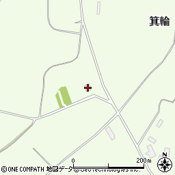 茨城県鉾田市箕輪3156周辺の地図