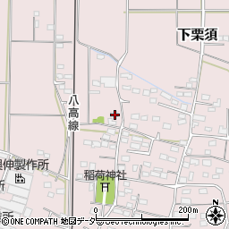 群馬県藤岡市下栗須554-1周辺の地図