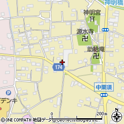 群馬県藤岡市中栗須455-6周辺の地図