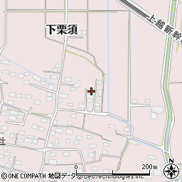 群馬県藤岡市下栗須1017-20周辺の地図