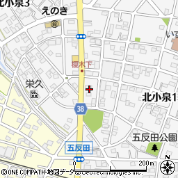 ａｐｏｌｌｏｓｔａｔｉｏｎプリテールパラーダ北小泉ＳＳ周辺の地図