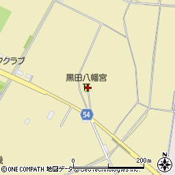 栃木県小山市西黒田245周辺の地図