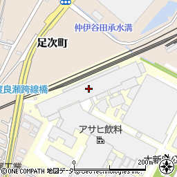 アサヒロジ関東支社群馬支店周辺の地図