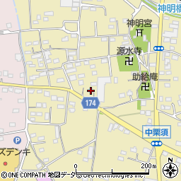 群馬県藤岡市中栗須455-3周辺の地図