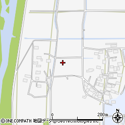 茨城県筑西市下川中子周辺の地図