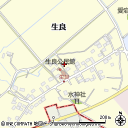 栃木県小山市生良409-3周辺の地図