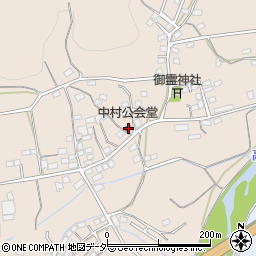 中村公会堂周辺の地図