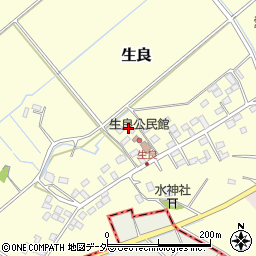 〒329-0221 栃木県小山市生良の地図