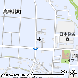 群馬県太田市高林北町1101-19周辺の地図