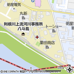 明星電気株式会社　伊勢崎工場独身寮周辺の地図