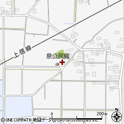 群馬県高崎市吉井町小暮593-1周辺の地図