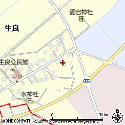 栃木県小山市生良394周辺の地図