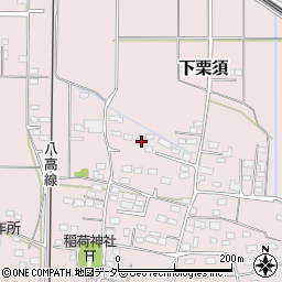 群馬県藤岡市下栗須1129-5周辺の地図