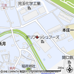 埼玉県本庄市新井600周辺の地図