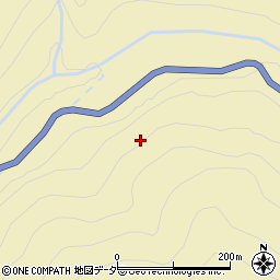 白山白川郷ホワイトロード周辺の地図