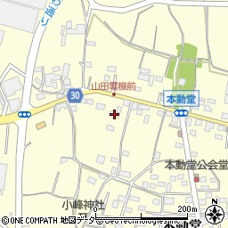 群馬県藤岡市本動堂495-2周辺の地図