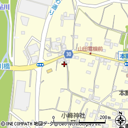 群馬県藤岡市本動堂841周辺の地図