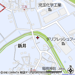 埼玉県本庄市新井580周辺の地図