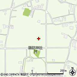 長野県安曇野市豊科高家飯田周辺の地図