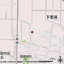 群馬県藤岡市下栗須1129-7周辺の地図