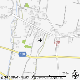長野県佐久市安原739周辺の地図