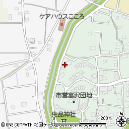 市営富沢団地１号棟周辺の地図