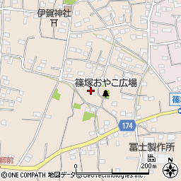 群馬県藤岡市篠塚393-1周辺の地図