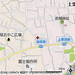 群馬県藤岡市上栗須296-12周辺の地図