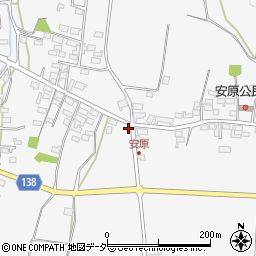 長野県佐久市安原791周辺の地図