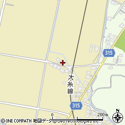 長野県安曇野市三郷明盛3166-3周辺の地図