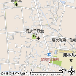 足次町会館周辺の地図