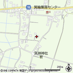 茨城県鉾田市箕輪2284周辺の地図