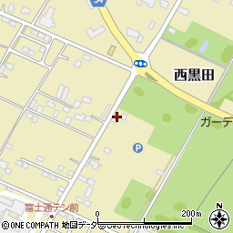 栃木県小山市西黒田142周辺の地図