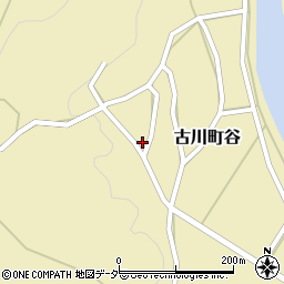 岐阜県飛騨市古川町谷周辺の地図