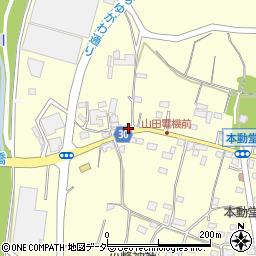 群馬県藤岡市本動堂528周辺の地図