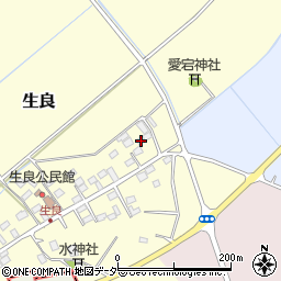 栃木県小山市生良396周辺の地図