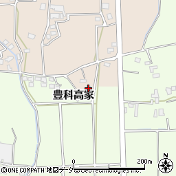 長野県安曇野市豊科17-2周辺の地図
