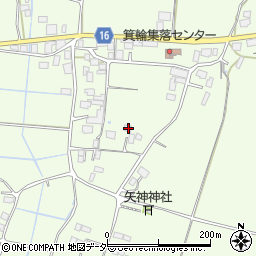 茨城県鉾田市箕輪2282周辺の地図