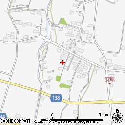 長野県佐久市安原750周辺の地図