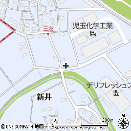 埼玉県本庄市新井563-2周辺の地図